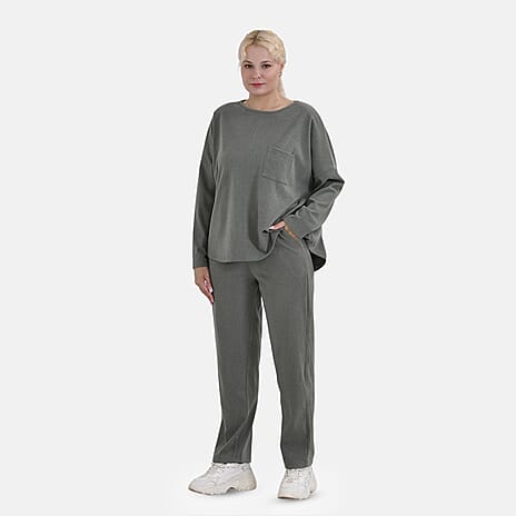 La Marey Casual Trousers (Size S) - Green