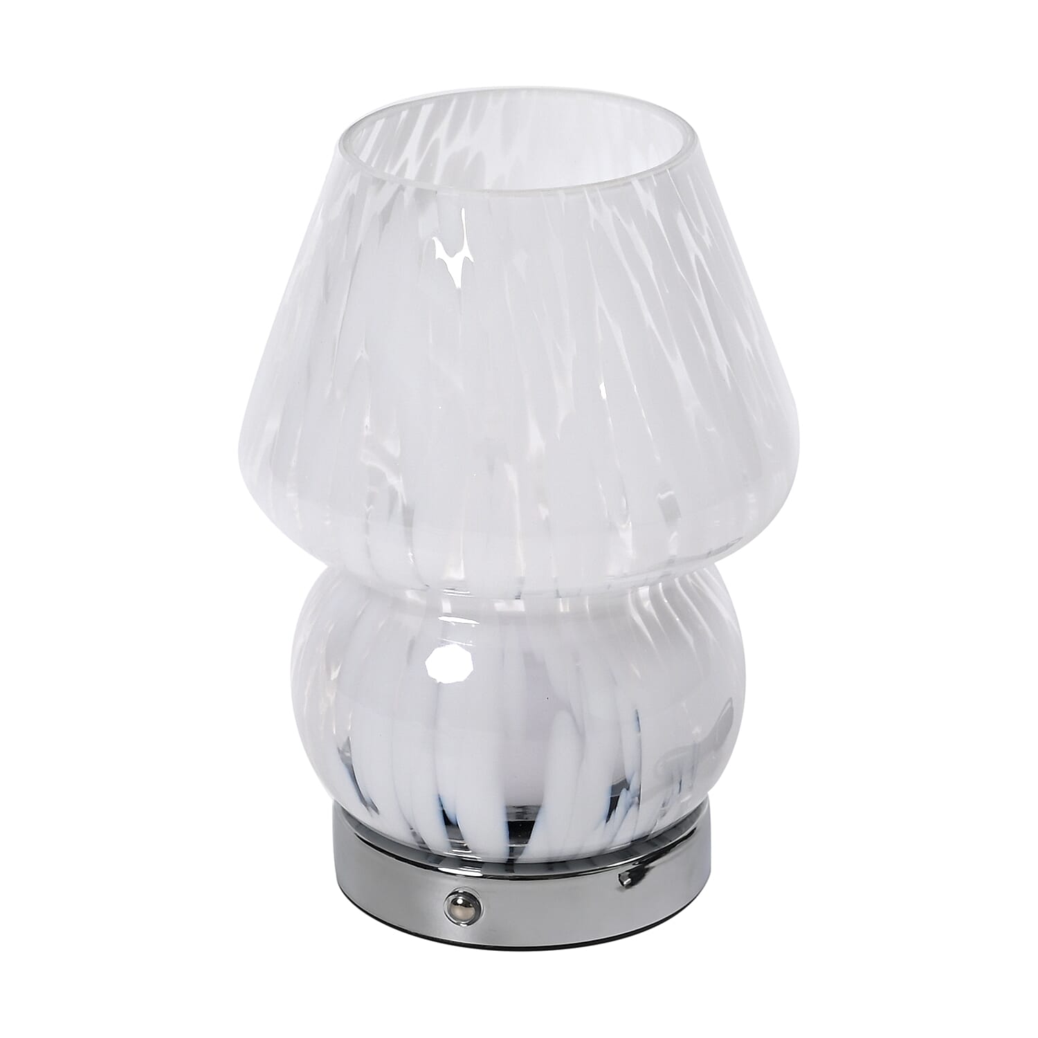 Adorable Mushroom Shaped Touch Control Rechargeable LED Glass Mushroom Table Lampwith 3 Light Modes - Droplet Adorable Mushroom Shaped Touch Control Rechargeable LED Glass Mushroom Table Lampwith 3 Light Modes - Droplet