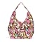 Floral Slouch Tote Bag