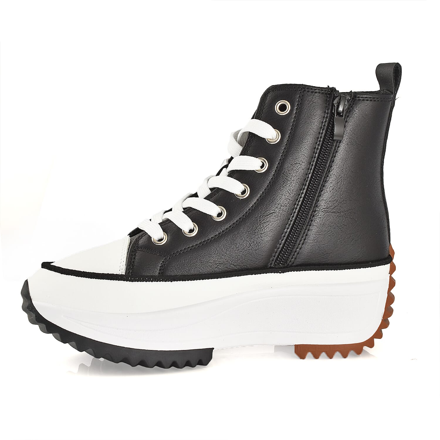 Urban Jacks Ladies Leatherette Chilli Lace-up Boot