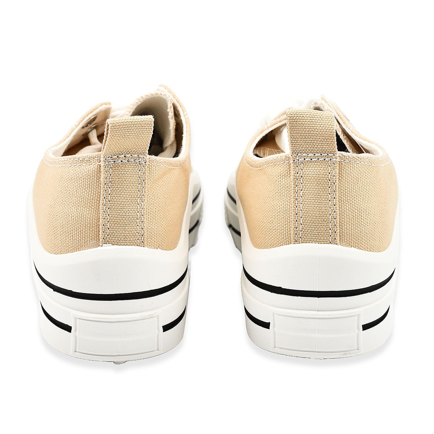 Urban Jacks Ladies Canvas Lace Up Montpellier