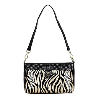 https://tjcuk.sirv.com/Products/78/4/7849583/Leatherette-Zebra-Pattern-Crossbody-Bag-Black_7849583.jpg?w=342&h=342