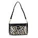 Triangle Patterened Crossbody Bag - Black