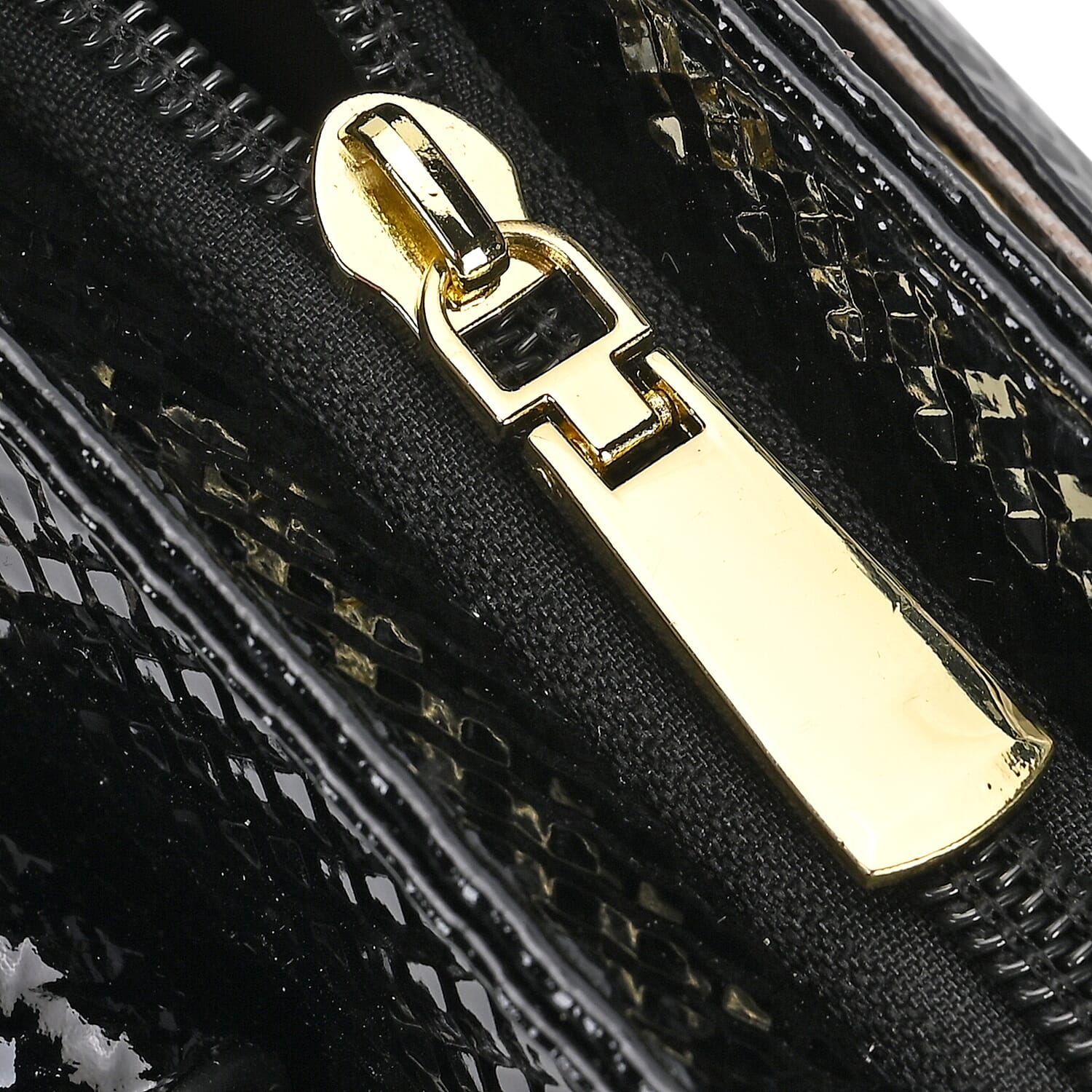 Leopard Crossbody Bag - Black