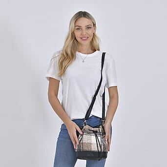 https://tjcuk.sirv.com/Products/78/4/7849616/Faux-Fur-Checkered-Pattern-Bucket-Bag-Black_7849616_1.jpg?w=342&h=342