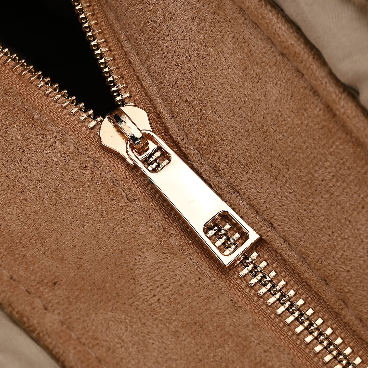 Winter Fashion Closeout - Faux Fur Plush LARGE Tote Bag - Brown