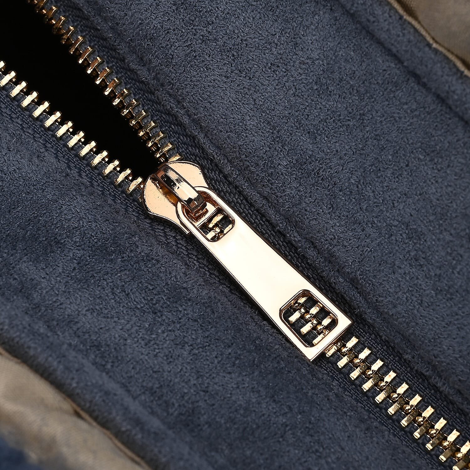 Winter Fashion Closeout - Faux Fur Plush LARGE Tote Bag - Blue