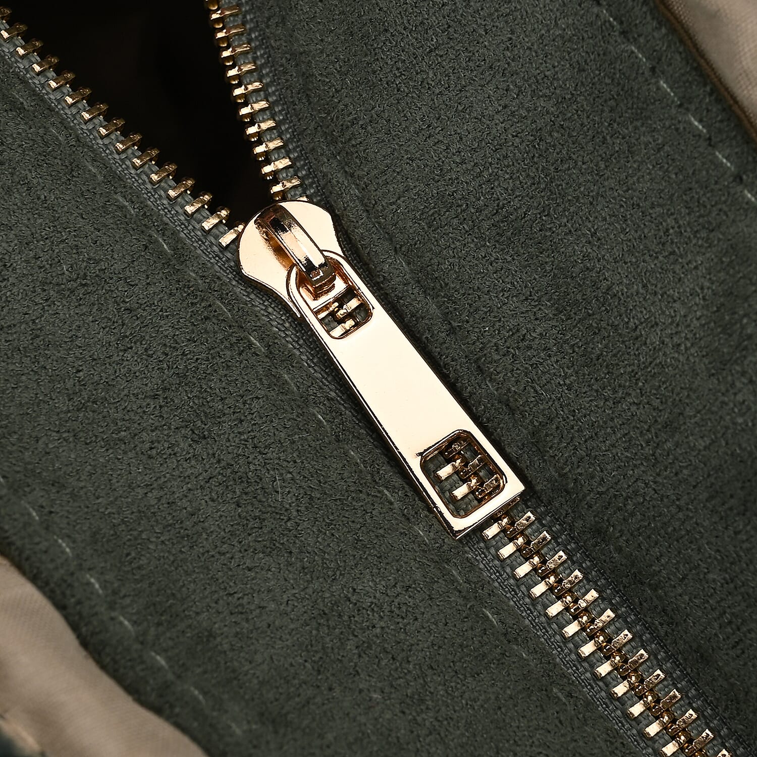 Winter Fashion Closeout - Faux Fur Plush LARGE Tote Bag- Green