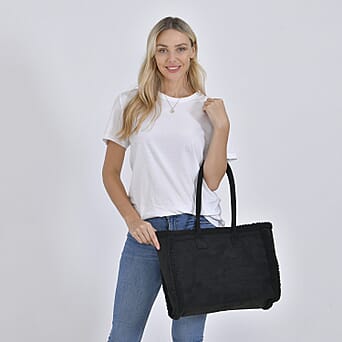 https://tjcuk.sirv.com/Products/78/4/7849653/Polyester-Patterned-Tote-Bag-Size-42x20x37-cm-Black-Brown_7849653_1.jpg?w=342&h=342
