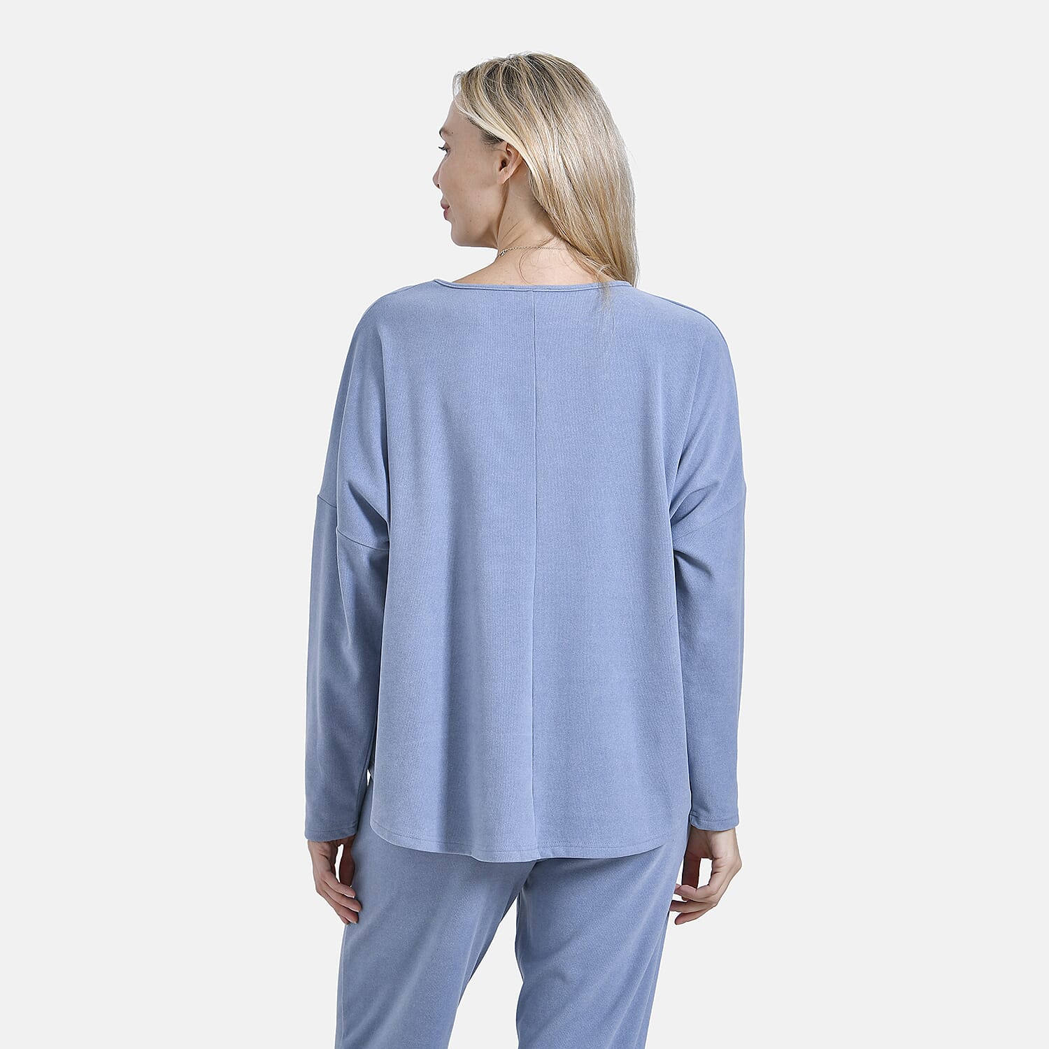 La marey Full-Sleeve with Round Neck Casual top
