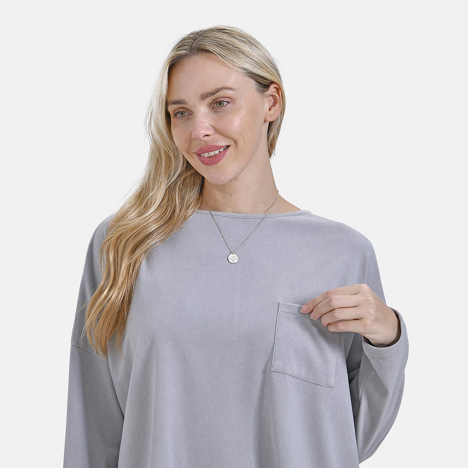 La marey Full-Sleeve with Round Neck Casual top