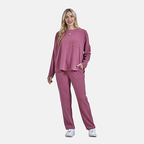 La Marey Casual Trousers (Size M) - Pink
