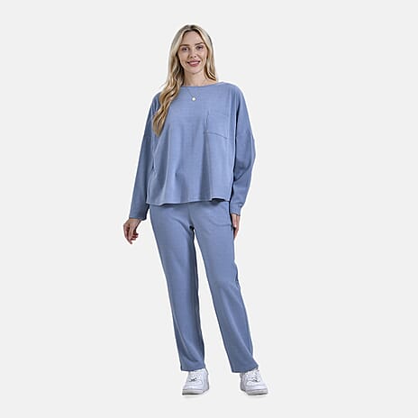 La Marey Casual Trousers (Size S) - Blue