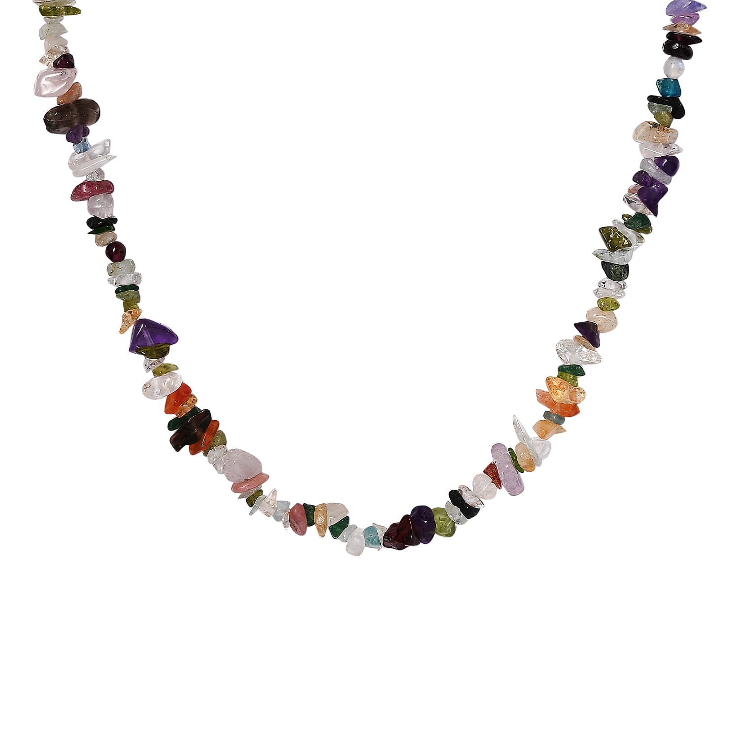 Multi Gemstones Stone Necklace 265.46 Ct.