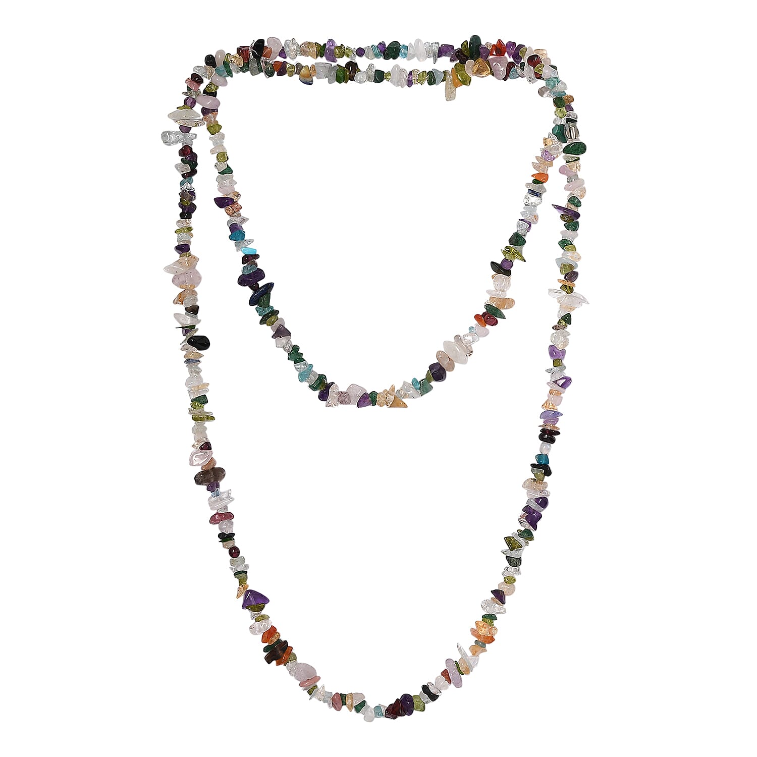 Multi Gemstones Stone Necklace 265.46 Ct.