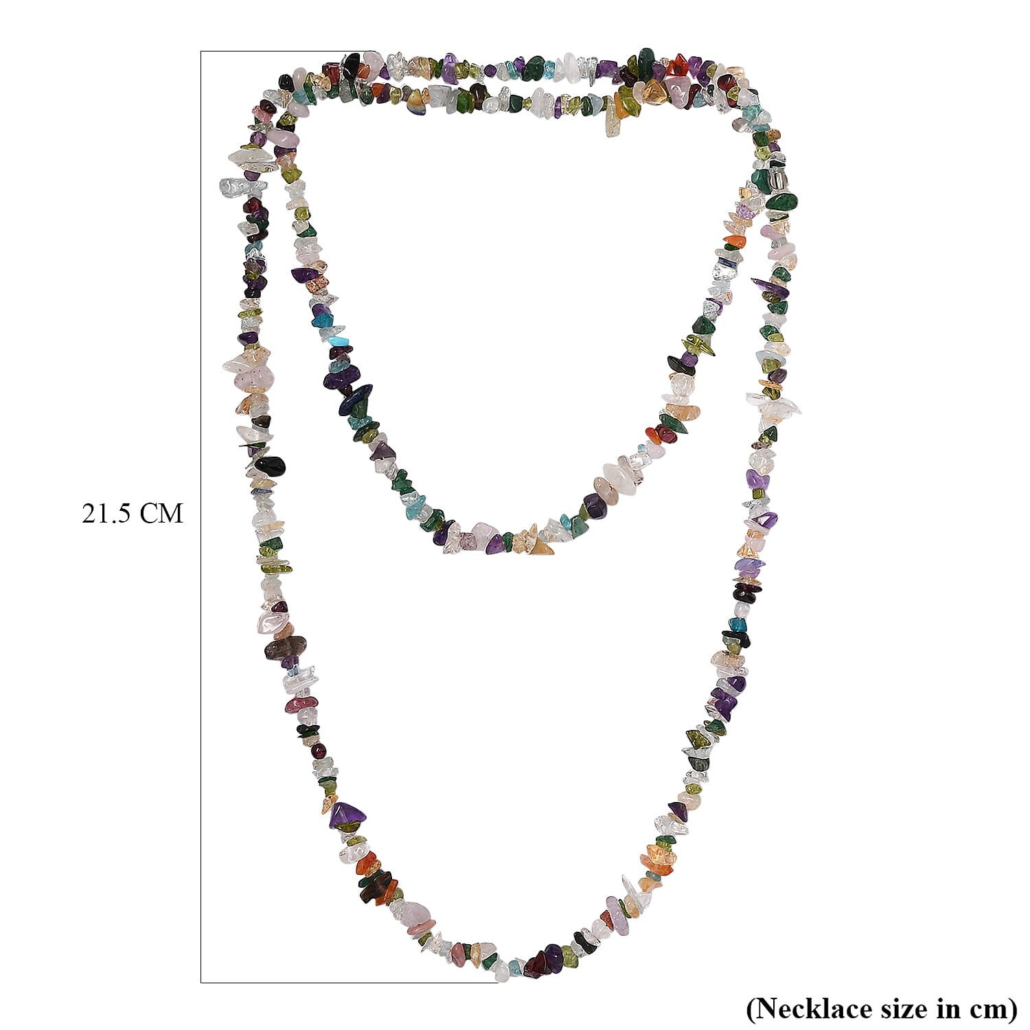 Multi Gemstones Stone Necklace 265.46 Ct.