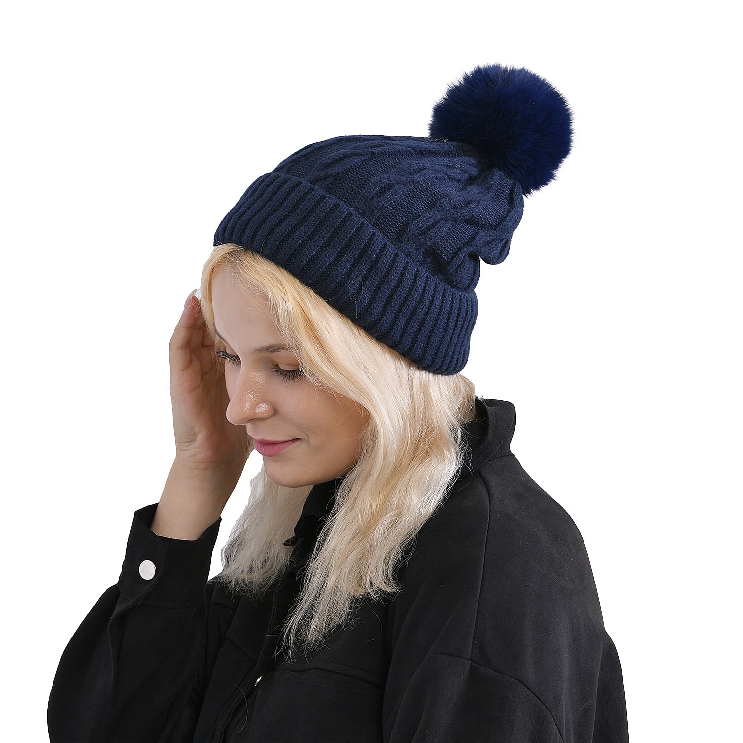 Cuff Beanie - Blue