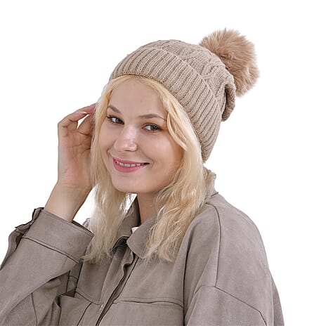 Cuff Beanie - Brown