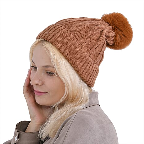 Cuff Beanie - Yellow