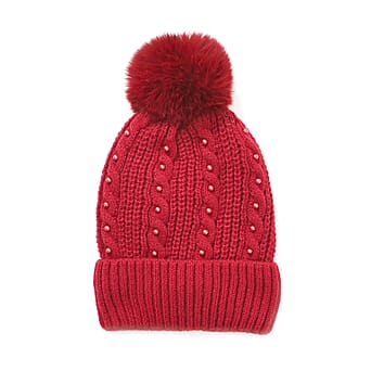 https://tjcuk.sirv.com/Products/78/5/7850114/Acrylic-Patterned-Hat-Cap-and-Earmuff-Size-22x1-cm-Red-Black_7850114_2.jpg?w=342&h=342
