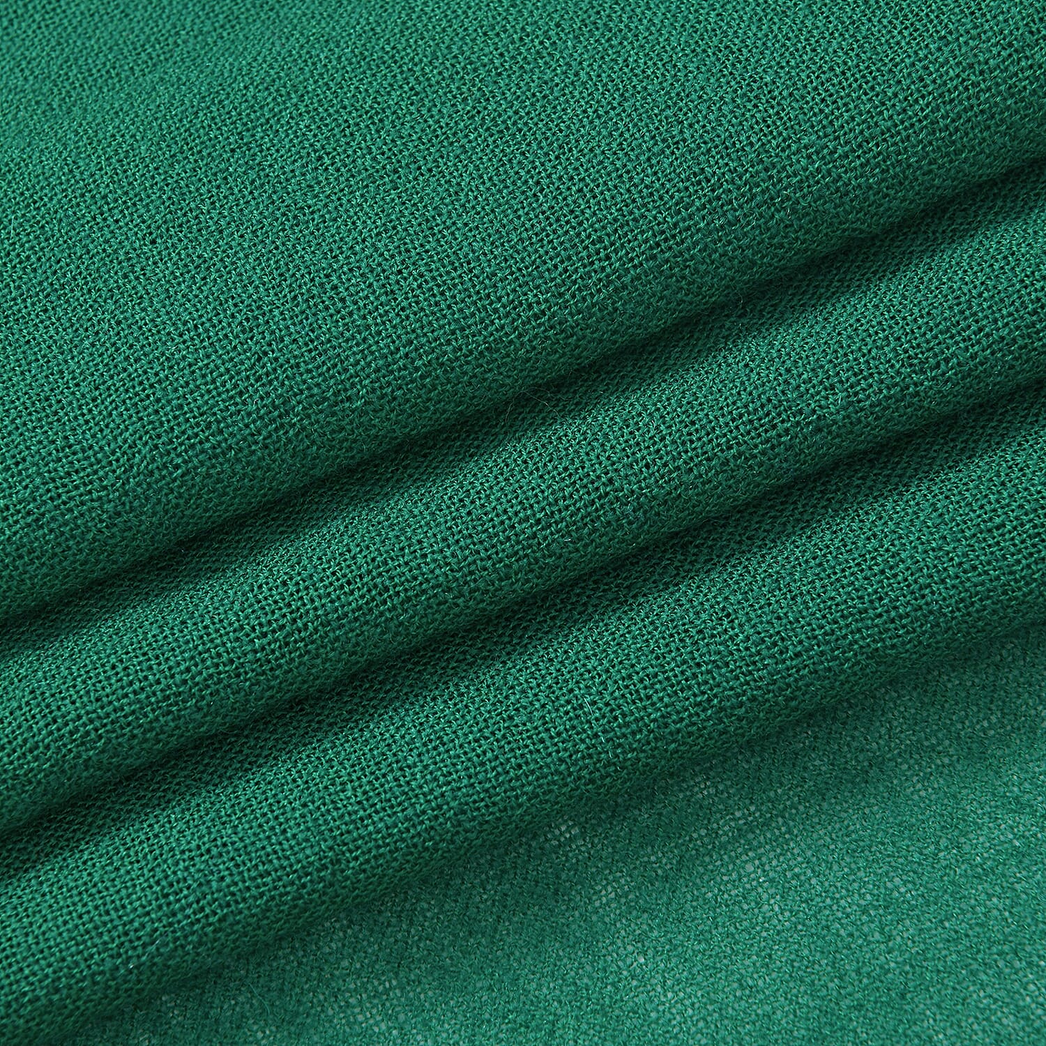 La Marey Merino Wool Printed Scarf - Green