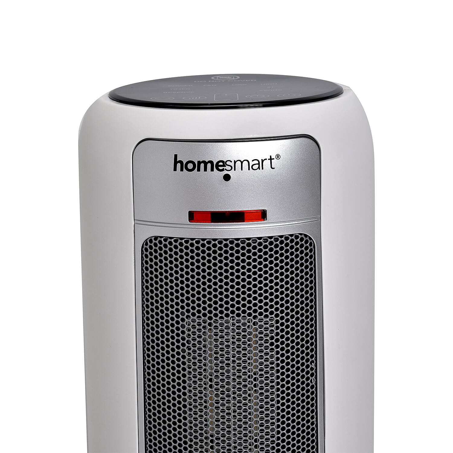 PTC-1820D Digital Ceramic Tower Heater (2000W) - Oscillating, 9h Timer & Remote Control - White