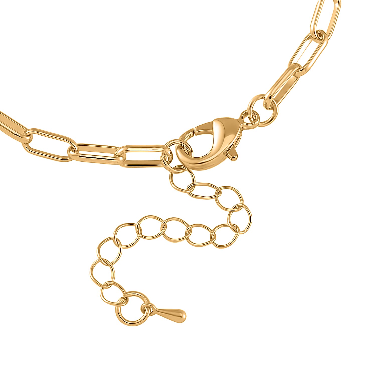 Designer Inspiration - Padlock Bracelet With Heart Charm (Size - 8-2)