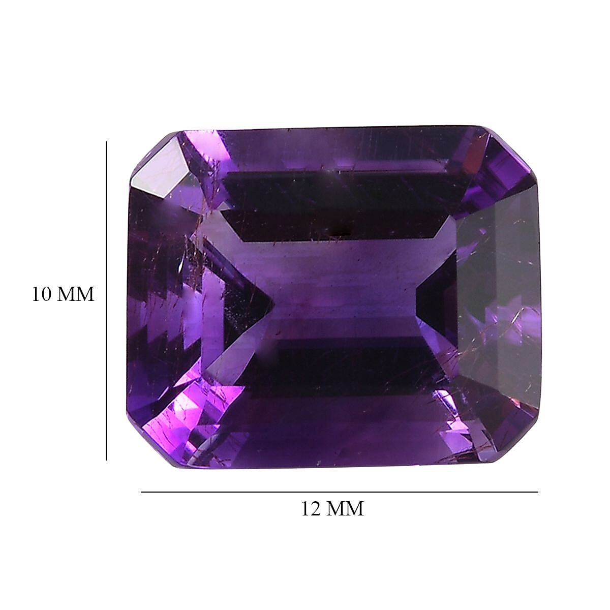 Moroccan Amethyst Octagon 12x10 mm Moroccan Amethyst Octagon 12x10 mm