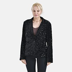 La Marey Sequin Blazer