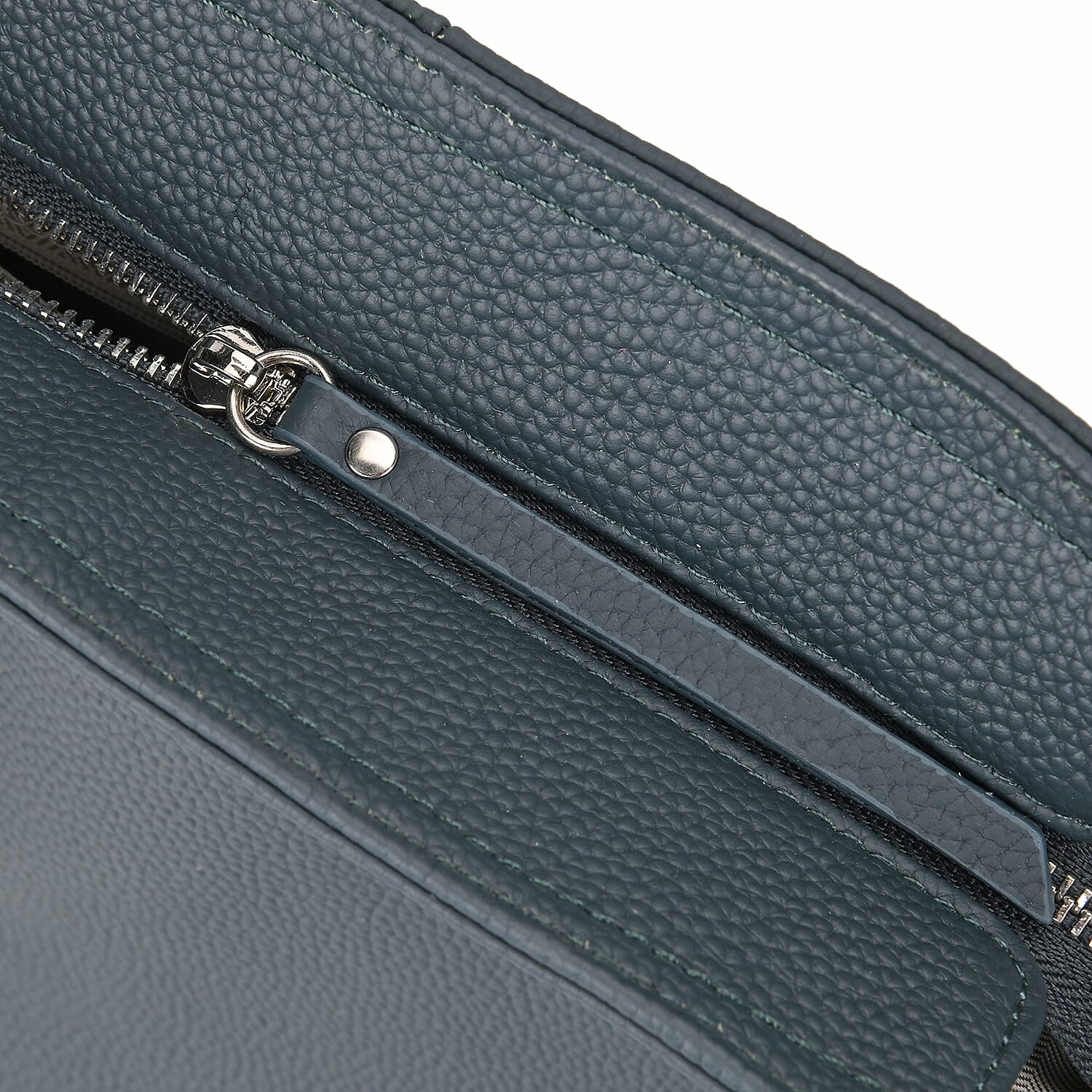 Designer Inspired- 100% Genuine Leather Oversized Tote Bag (Size 46x19x30 cm) - Teal