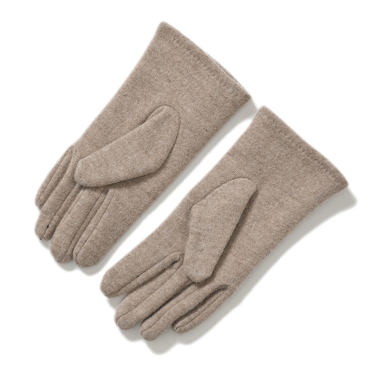 2 Piece Cashmere Set- Crystal Pattern Hat and Gloves - Off White 2 Piece Cashmere Set- Crystal Pattern Hat and Gloves - Off White