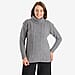 Emma Cable Knit Roll Neck Pullover