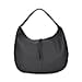 Genuine Leather Patterned Tote Bag - Grey