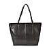 Genuine Leather Tote Bag with Multiple Compartments
