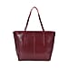 Genuine Leather Tote Bag with Multiple Compartments