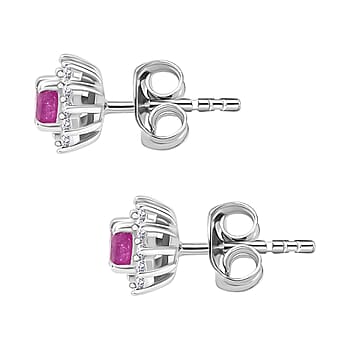 https://tjcuk.sirv.com/Products/78/5/7851045/Mozambique-Ruby-White-Zircon-Cluster-Earring-in-rhodium-Sterling-Silve_7851045_3.jpg?w=342&h=342