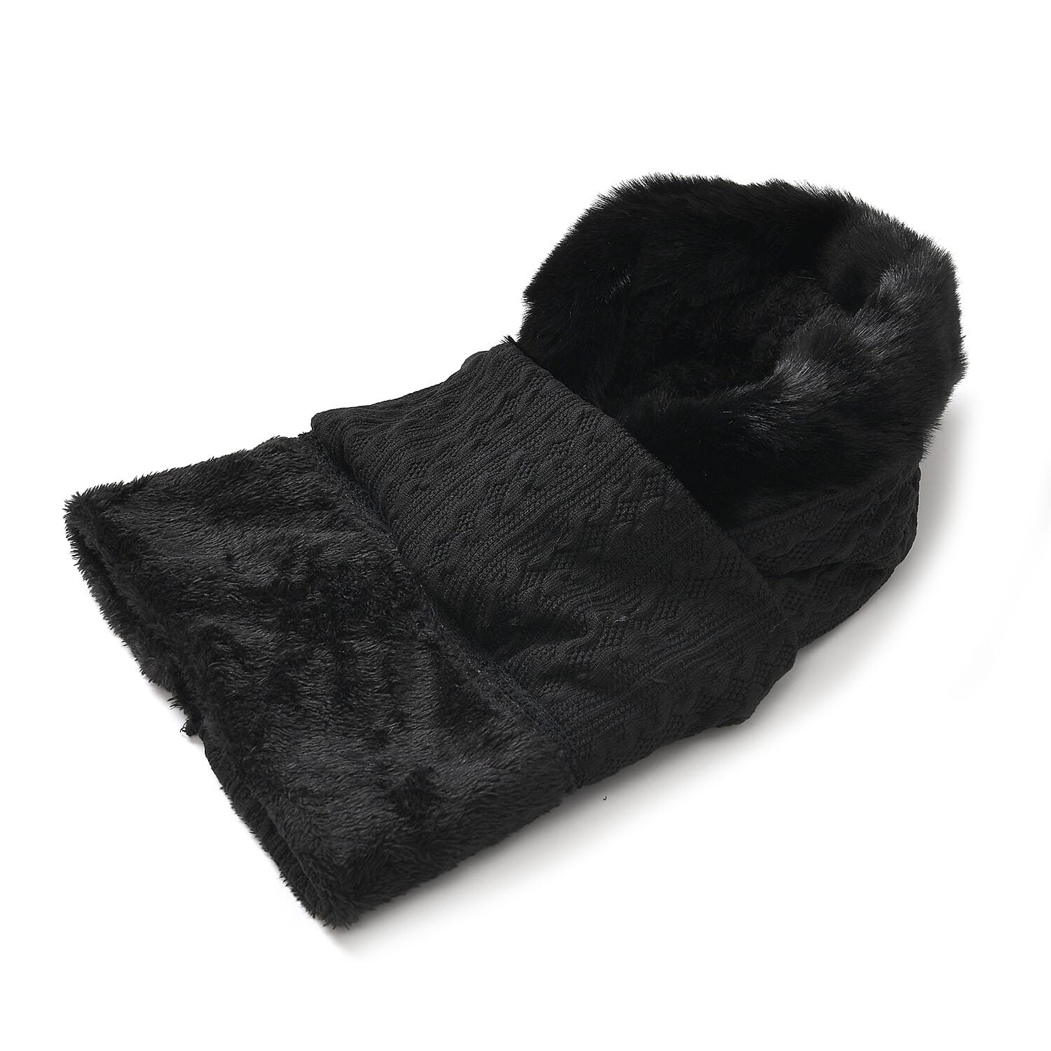 3 in 1 Plush Winter Hat with Scarf 3 in 1 Plush Winter Hat with Scarf