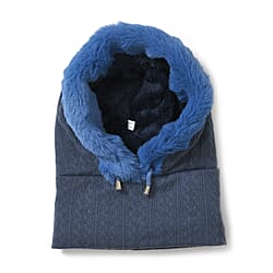 3-in-1 Plush Winter Hat Scarf