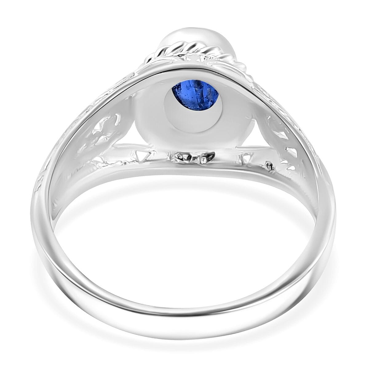 The Royal Bali Collection - Kyanite Solitaire Ring in Sterling Silver 1.50 Ct.