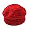 Rabbit Fur Wool Blend Pearl Beaded Beret Cap