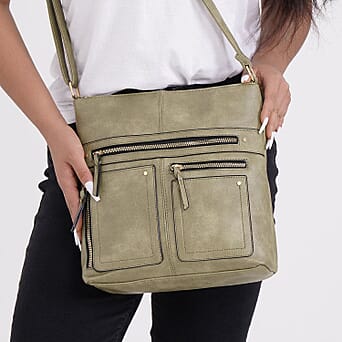 https://tjcuk.sirv.com/Products/78/5/7851234/PU-Solid-Crossbody-Bag-Size-28x7x27-cm-Dark-Green-Brown_7851234_2.jpg?w=342&h=342