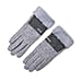 70% Cashmere Gloves- Khaki & Grey