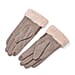 70% Cashmere Gloves- Khaki & Grey