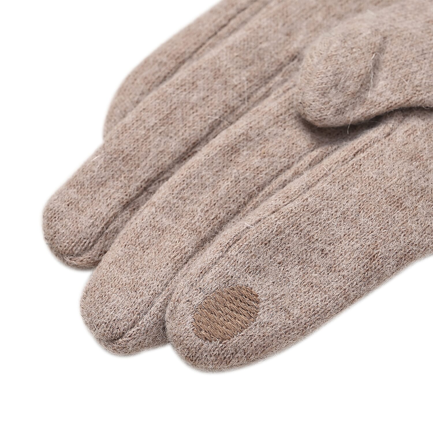 70% Cashmere Gloves- Khaki & Grey 70% Cashmere Gloves- Khaki & Grey