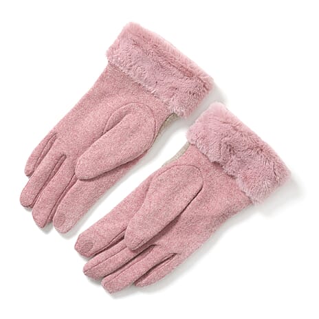 Styled By Glove and Mitten (Size - One Size) - Pink & Grey