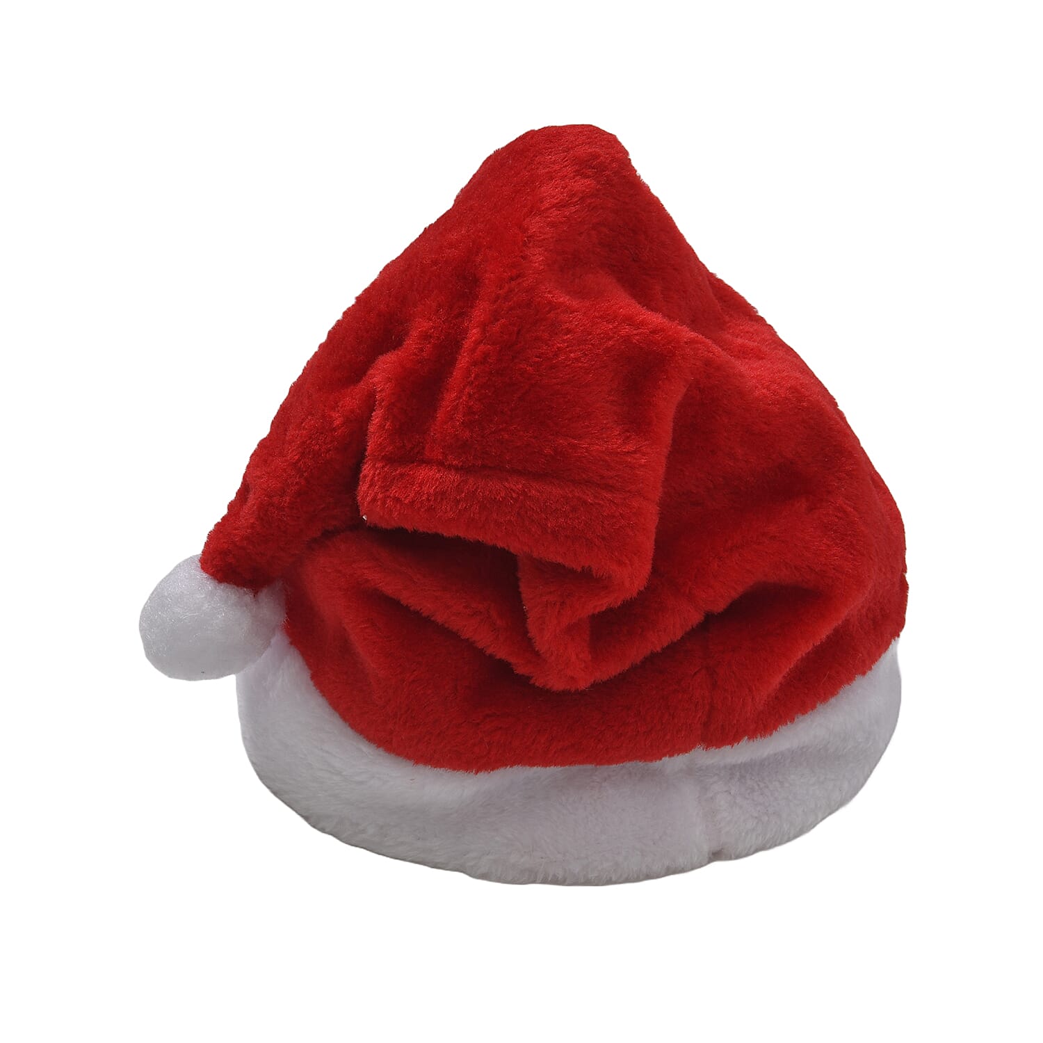 New Arrivals- Stuffed Dancing Xmas Hat (3xAA Battery not inc.) - Red & White