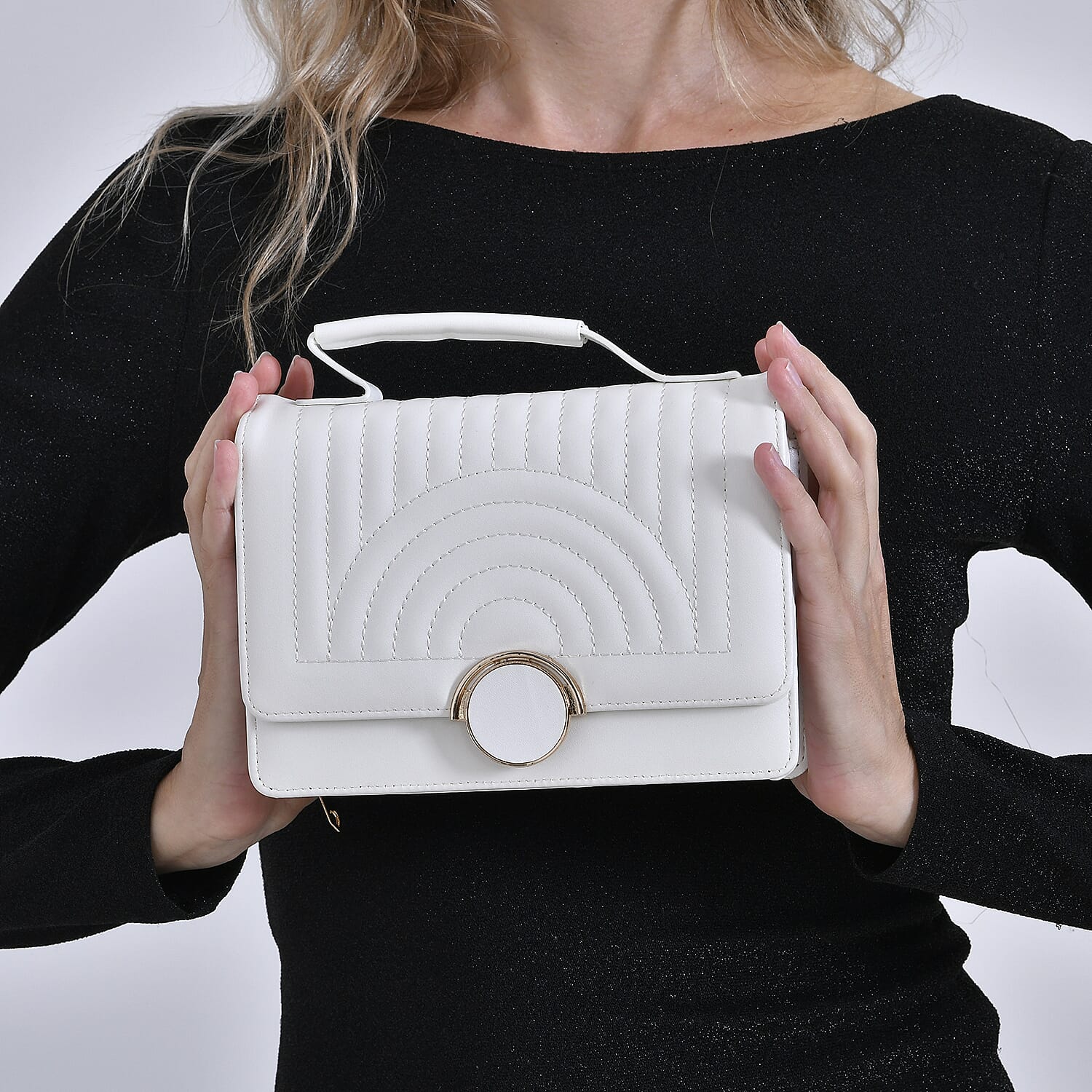 PU Patterned Crossbody Bag