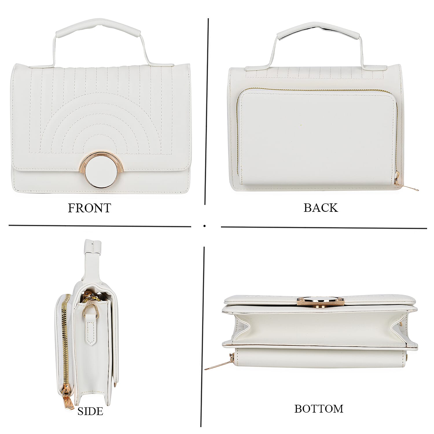 PU Patterned Crossbody Bag