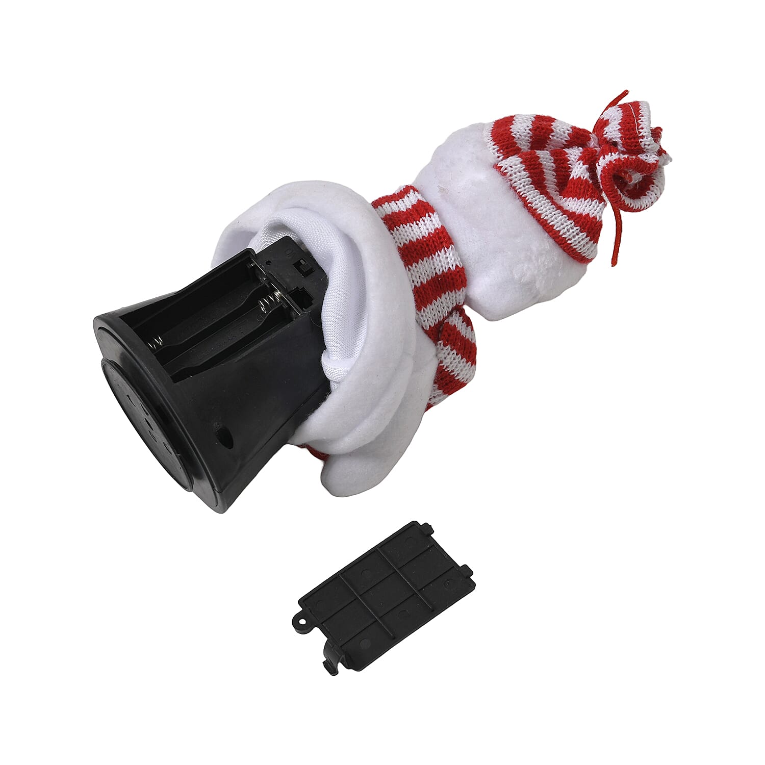 Stuffed Dancing Snow Man (3xAAA Battery not inc.) - White