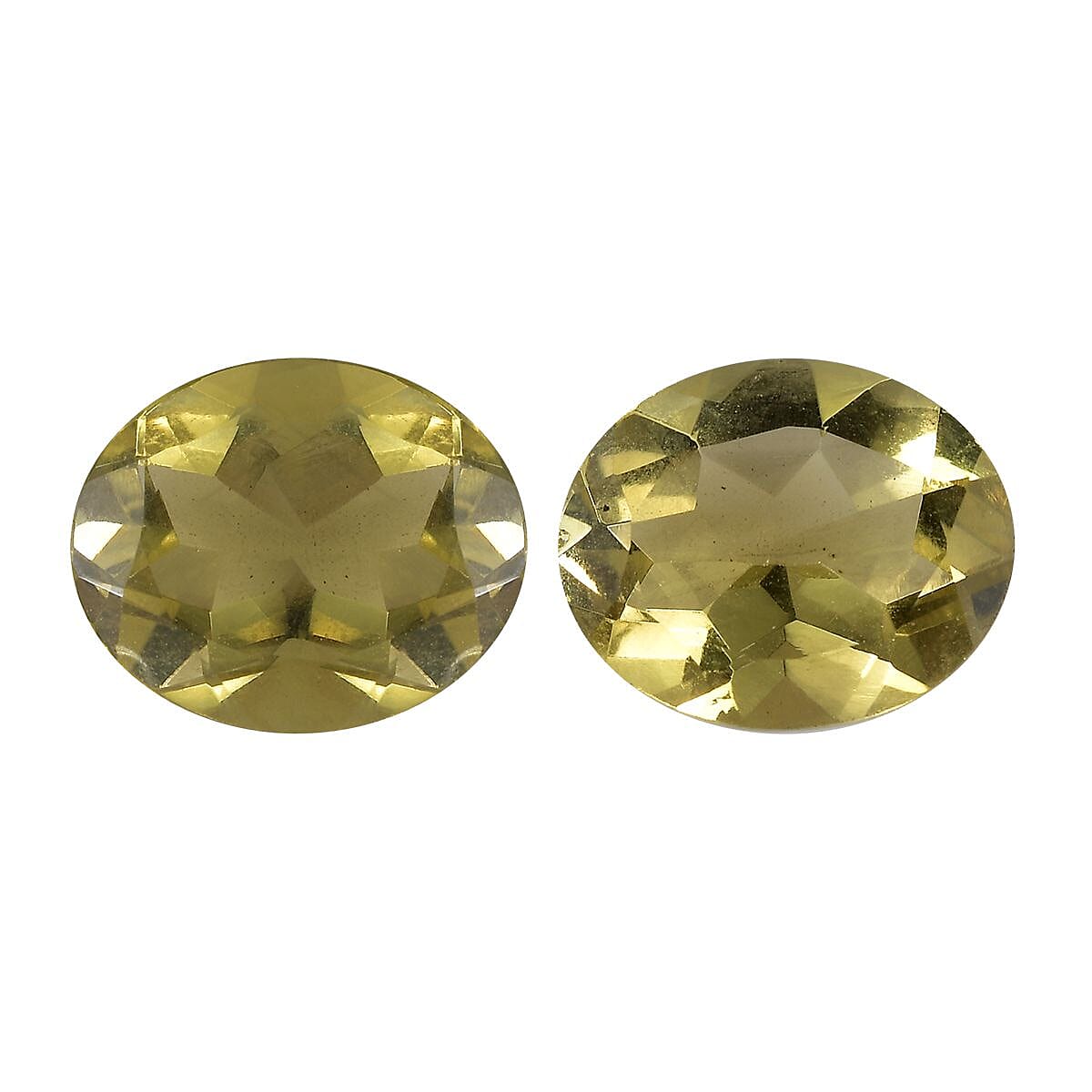 Green Gold Quartz Oval 11x9 mm